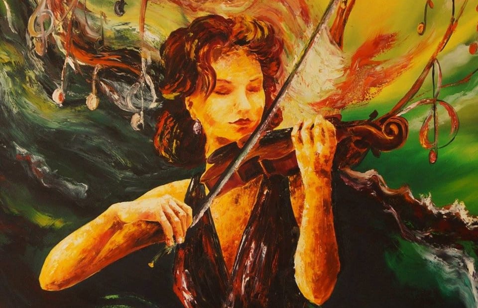 Violinist Hilary Hahn
