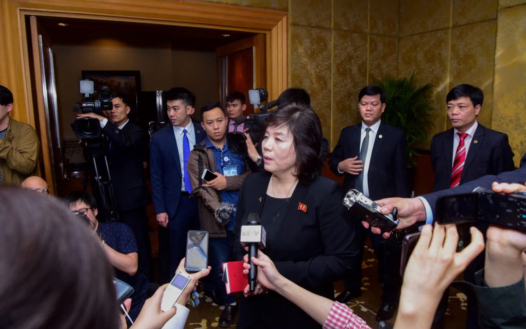 North Korean vice-minister of Foreign Affairs Choe Son Hui