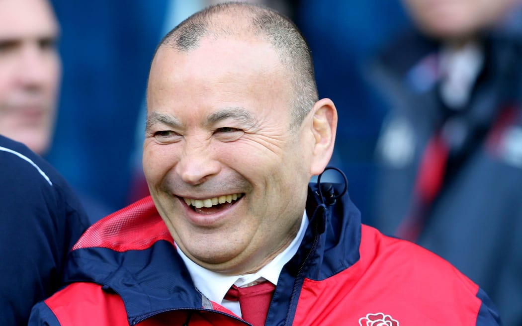 The England rugby coach Eddie Jones.