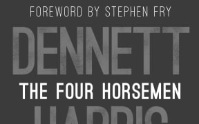 cover of the book "The Four Horsemen" by Richard Dawkins, Sam Harris, Daniel C. Dennett and Christopher Hitchens