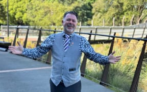 Whangārei Mayor Vince Cocurullo's trademark vests will add aplomb to his summer gardening