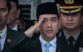 Indonesia’s Vice President Gibran Rakabuming Raka attends the commemoration of Pancasila Day at the Pancasila Building, a historic hall within the Ministry of Foreign Affairs compound in Jakarta, on June 2, 2025. Pancasila Day, commemorated on June 1, celebrates Indonesia's national ideology based on five principles: belief in one God, just and civilised humanity, national unity, democracy guided by the wisdom of people's representatives, and social justice for all Indonesians. (Photo by YASUYOSHI CHIBA / AFP)