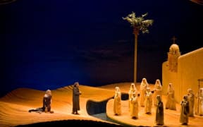 Scene from Thaïs at the Metropolitan Opera
