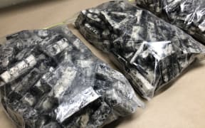 Meth was found inside the pallet pieces.