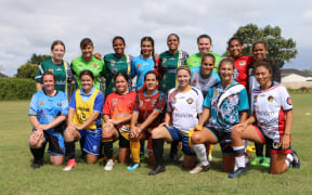 The Māori Football Te Ikaroa team play the Australian First Nations Mariya team at the weekend.