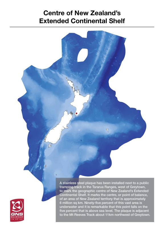 New Zealand's extended continental shelf.