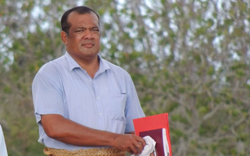 Crown Prince Tupouto’a ‘Ulukalala (left) and Ratu Tevita Mara in 2016
