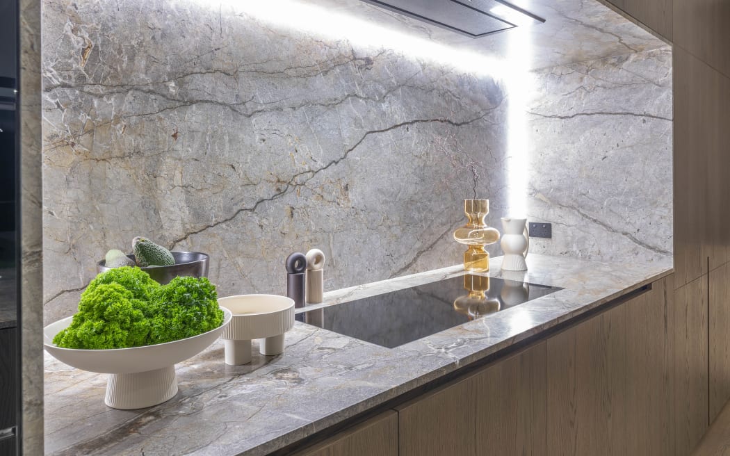 A detail from the Supreme Kitchen winner at the 2023 NKBA Excellence in Design Awards