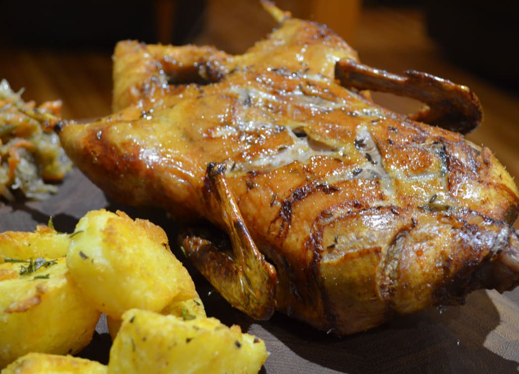 Bohemian roast duck