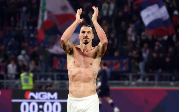 Sweden footballer Zlatan Ibrahimovic.