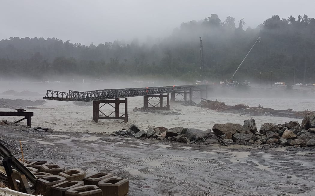 Waiho Bridge repair
