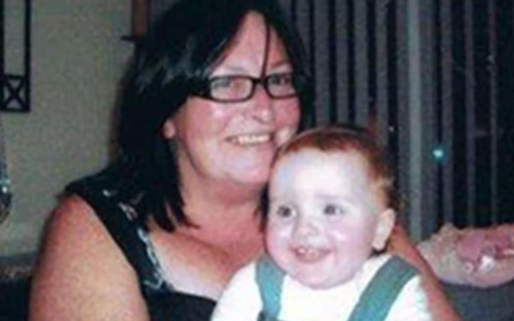 Lindsay Lamont with her granddaughter.