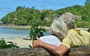 Elderly couple