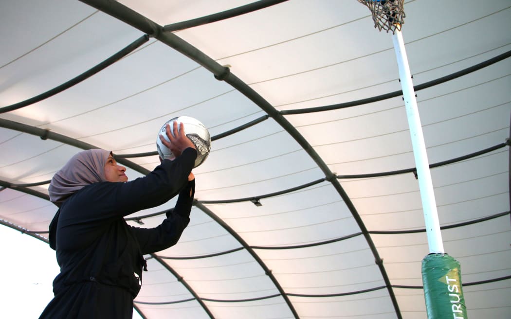 Mariam Bahar, Te Kura Māori o Ngā Tapuwae's assistant principal, is part of the women's netball team New Zealand Ferns.