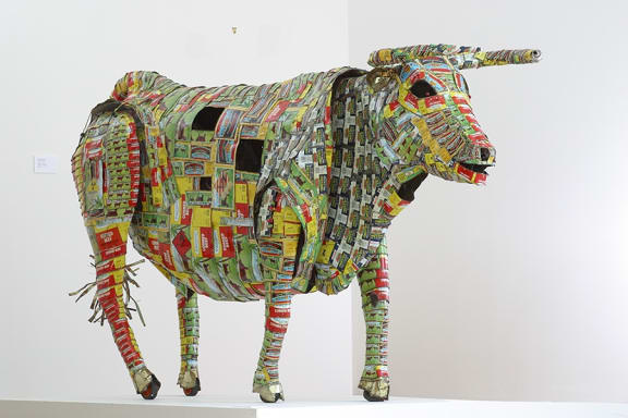 Pi Supo IV (Corned Beef) 1997 by Michel Tuffery