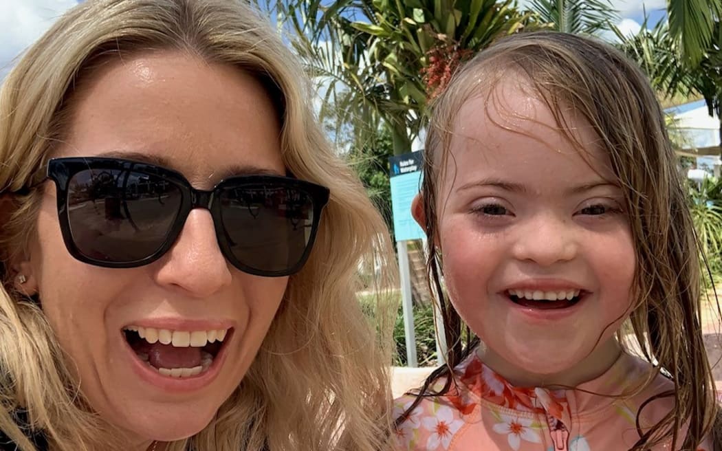 Meaghan Harman was inspired to study speech-language therapy after seeing the benefit for her daughter Olivia, 6.