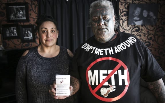 Dennis and Liz Makalio, creators of "P" Pull - For Russell Browns drug feature