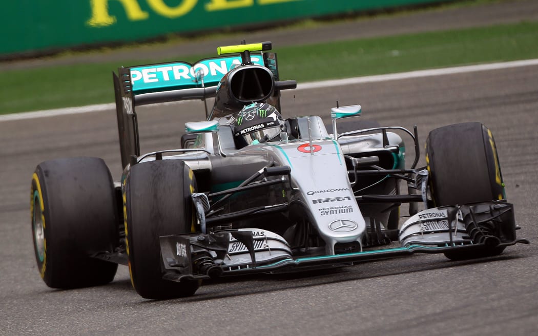 Nico Rosberg in China.