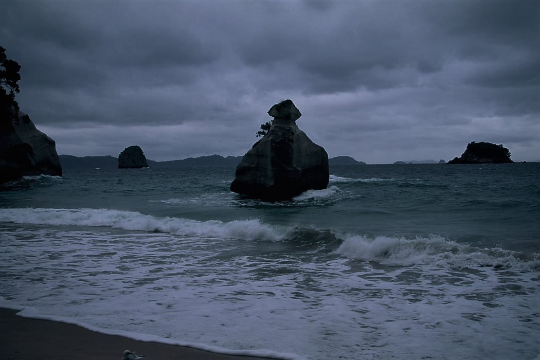 Coromandel, bad weather, rain, storm.