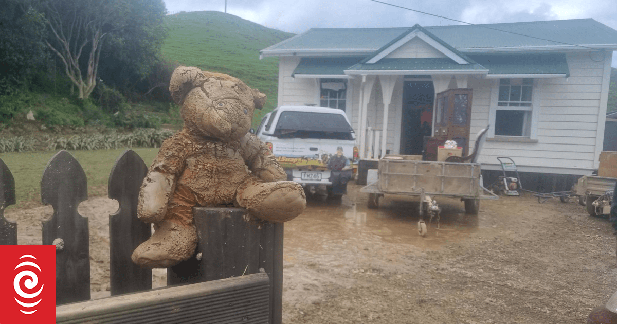 Awakino locals in clean up mode after river bursts, flooding properties