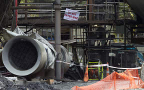 The Pike River coal mine in November 2010.
