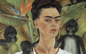Frida Kahlo, Self-Portrait with Monkeys 1943. The Jacques and Natasha Gelman Collection of 20th Century Mexican Art and the Vergel Foundation.