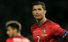 Portugese footballer Cristiano Ronaldo