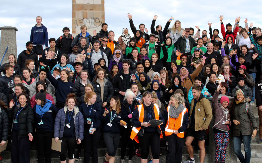 The Student Volunteer Army at a previous gathering.
