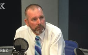 Detective Inspector Scott Beard in the Checkpoint studio.