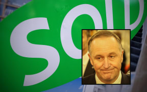 John Key, Sold sign