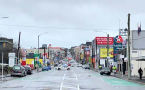 Adelaide Rd in Wellington has been closed off as police carry out an operation in the area.