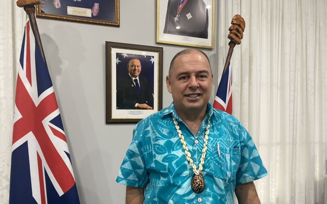 Cook Islands Prime Minister Mark Brown