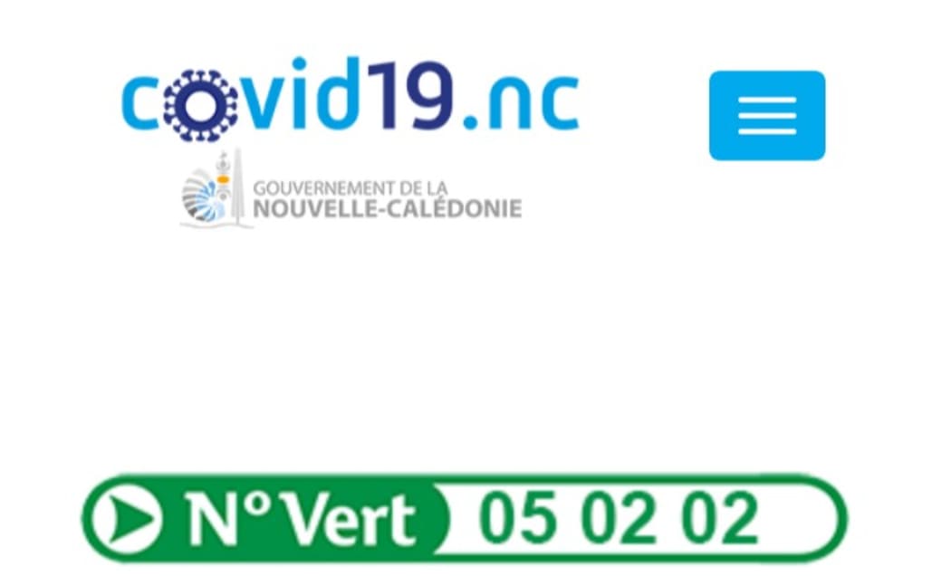 New Caledonia, Covid-19 notice.