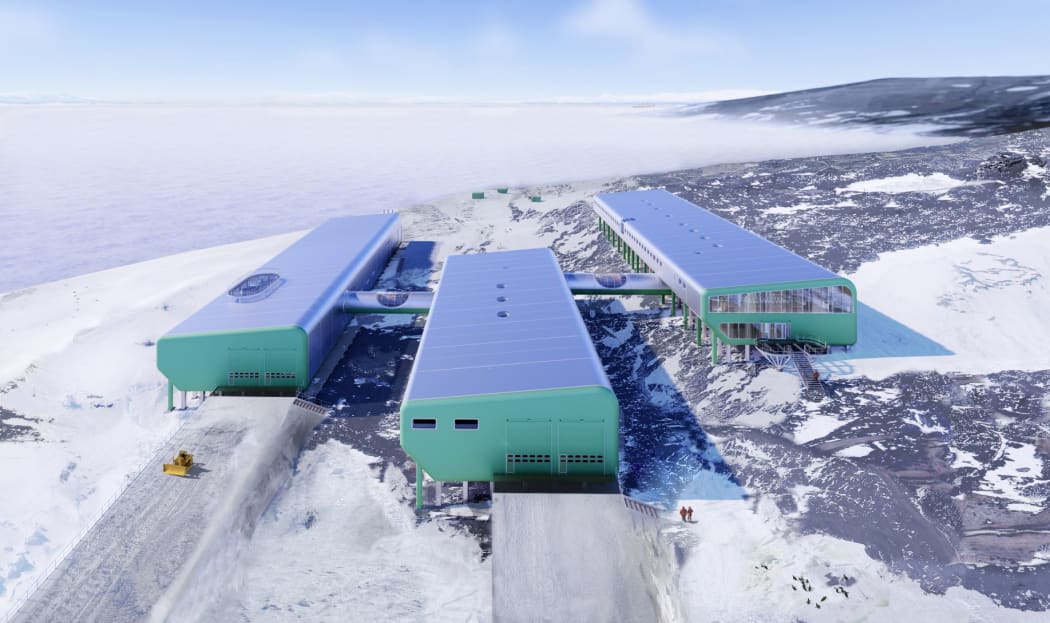 Scott Base redevelopment design.