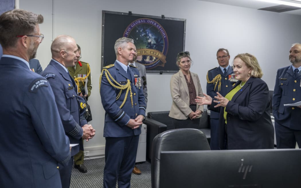 Space and Defence Minister Judith Collins reestablishes No 62 Squadron as NZ's first space unit.