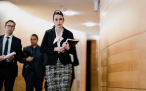 Jacinda Ardern followed by Ashley Bloomfield.