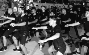 NZ team welcomed into Commonwealth Games village.