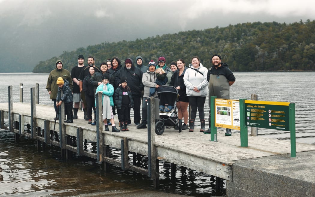 Descendants of Rangitāne o Wairau at Lake Rotoiti. Rangitāne is one of three iwi who have supported a proposal to change the name of the village of St Arnaud to Rotoiti.