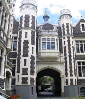 Allen Hall building University of Otago