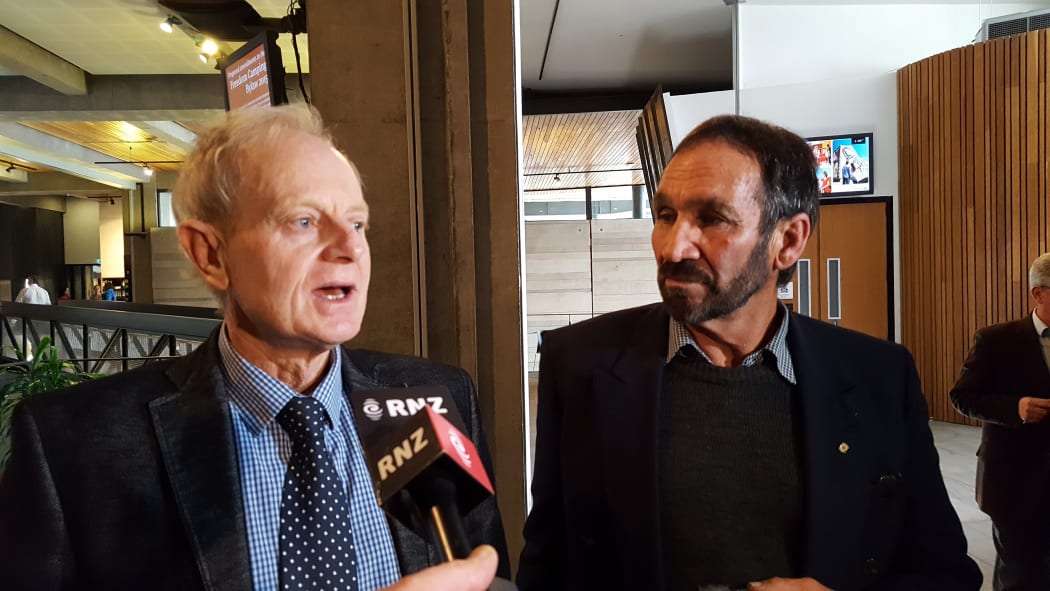 David Latham, left, and Tim Sintes