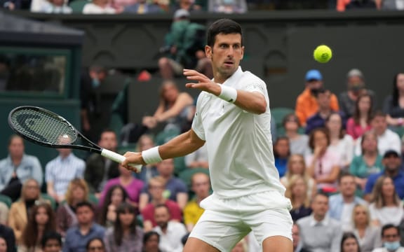 Serbian tennis player Novak Djokovic
