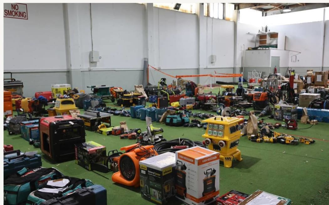 Goods recovered as part of Operation Trump card