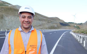 Grant Kauri says working on the new highway is a career highlight.