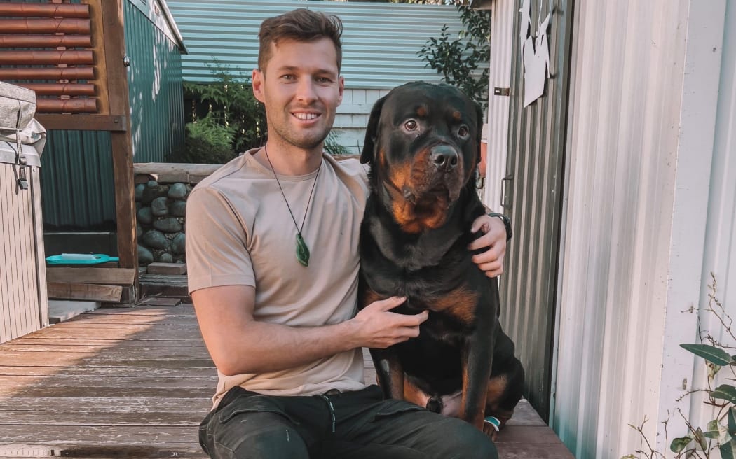 Ryan Tarawhiti-Brown and Chopper - single use only
