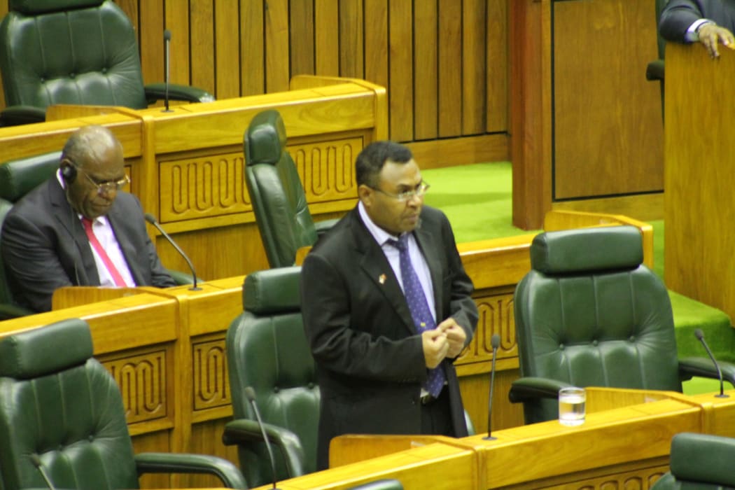 Papua New Guinea Forestry Minister Douglas Tomuriesa