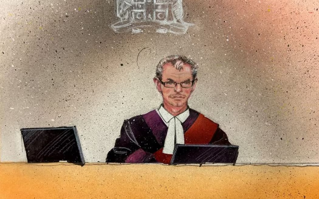 District Court Judge Ian Bourke presided over the trial where the same witness was sworn in under different personalities.