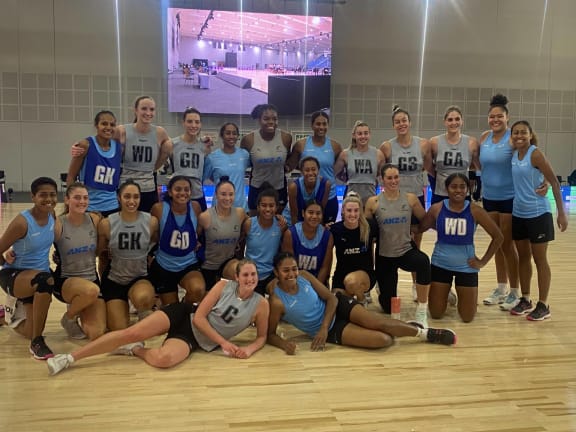 The Fiji Pearls with the Silver Ferns