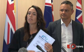 TVNZ news viewers saw the PM clutching a report she said was "one of the most significant pieces of work" for the government. But some journalist said they weren't given enough time to be able to report it properly.