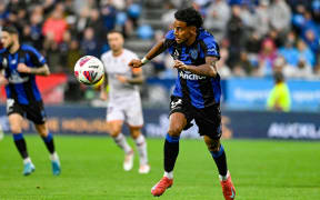 Marlee Francois of Auckland FC, Auckland FC v Perth Glory FC, round 28 of the A-League Football Competition at Go Media Stadium, Auckland, New Zealand on Sunday 27 April 2025. © Photo: Andrew Cornaga / Photosport