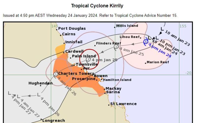 Cyclone Kirrily expected to impact Queensland coast and islands | RNZ